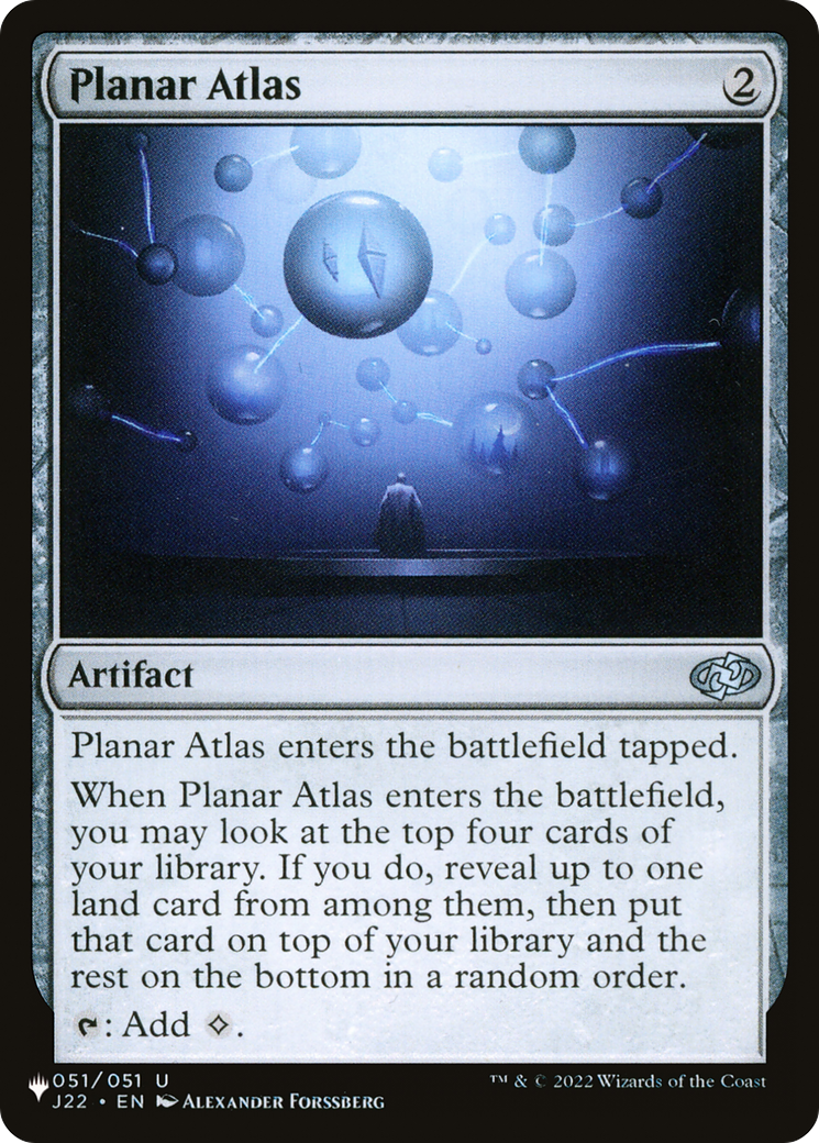 Planar Atlas (LIST-J22-51) [The List]