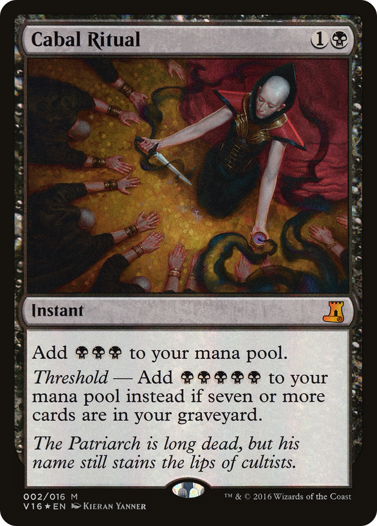 Cabal Ritual (V16-002) [From the Vault: Lore] Foil