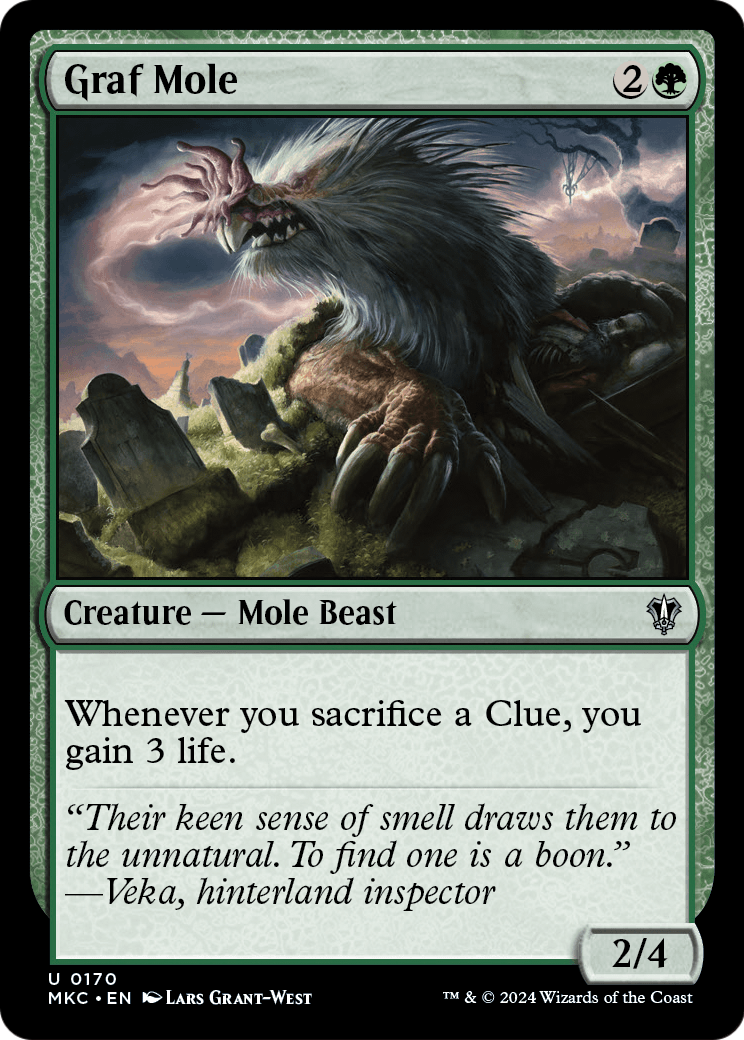 Graf Mole (MKC-170) [Murders at Karlov Manor Commander]