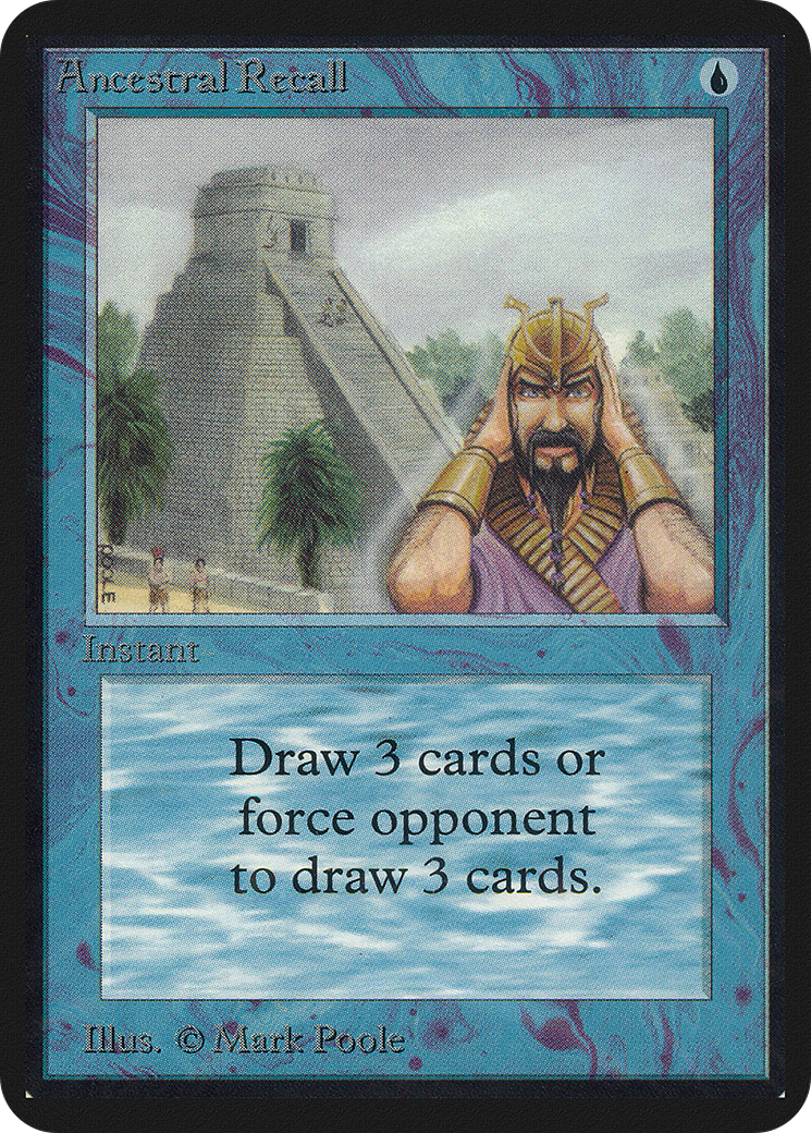 Ancestral Recall [Limited Edition Alpha]