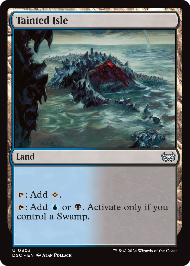 Tainted Isle (DSC-303) [Duskmourn: House of Horror Commander]