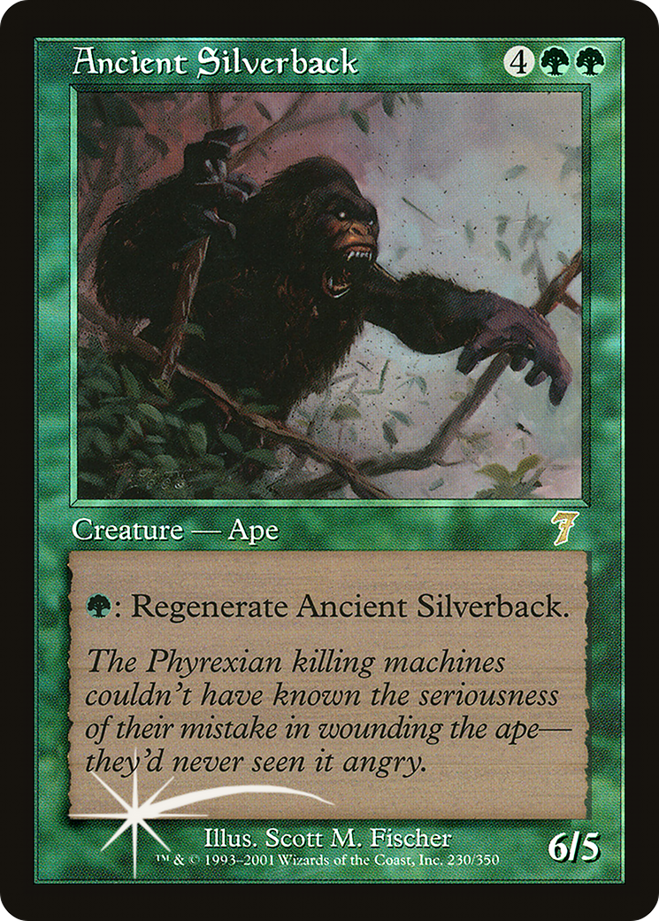 Ancient Silverback (7ED-230★) [7th Edition]