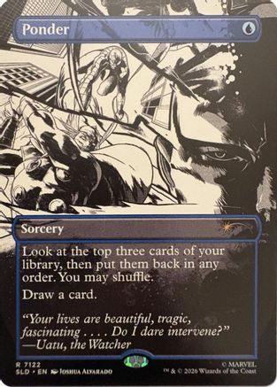 Ponder (SLD-7122) [Secret Lair Drop Series]