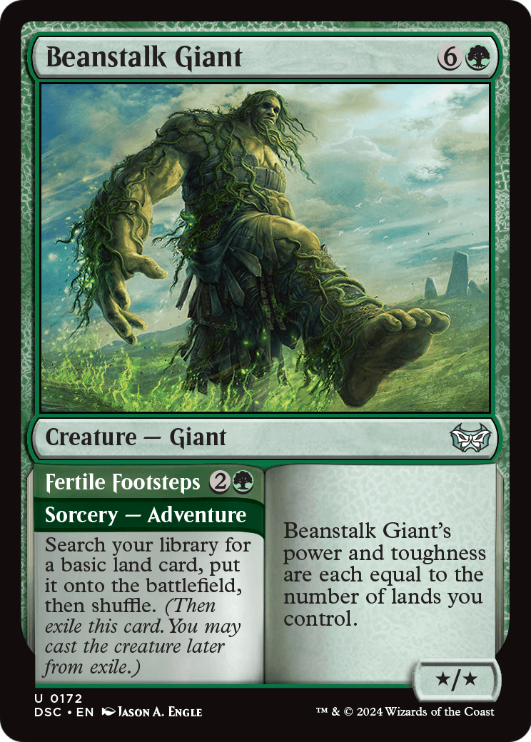 Beanstalk Giant (DSC-172) [Duskmourn: House of Horror Commander]