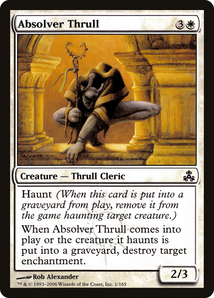 Absolver Thrull (GPT-001) [Guildpact] Foil