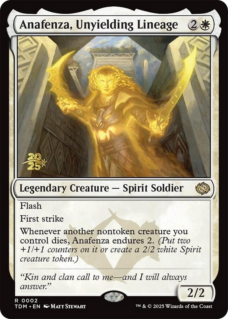 Anafenza, Unyielding Lineage (PRE-002) [Prerelease Cards] Foil