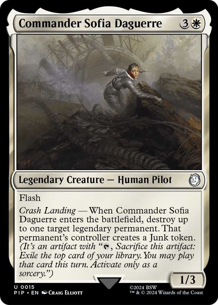 Commander Sofia Daguerre (PIP-015) [Fallout]