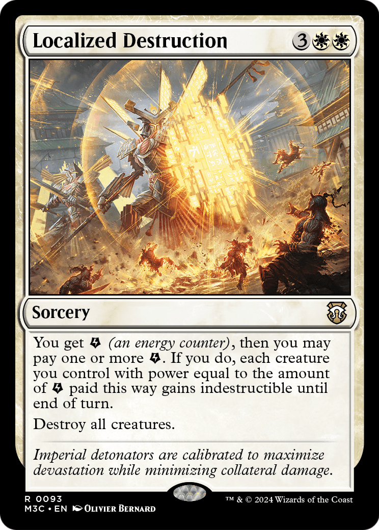 Localized Destruction (M3C-093) [Modern Horizons 3 Commander]