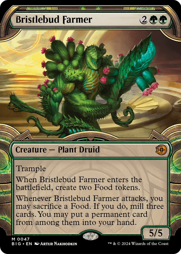 Bristlebud Farmer (Showcase) (BIG-047) [The Big Score]