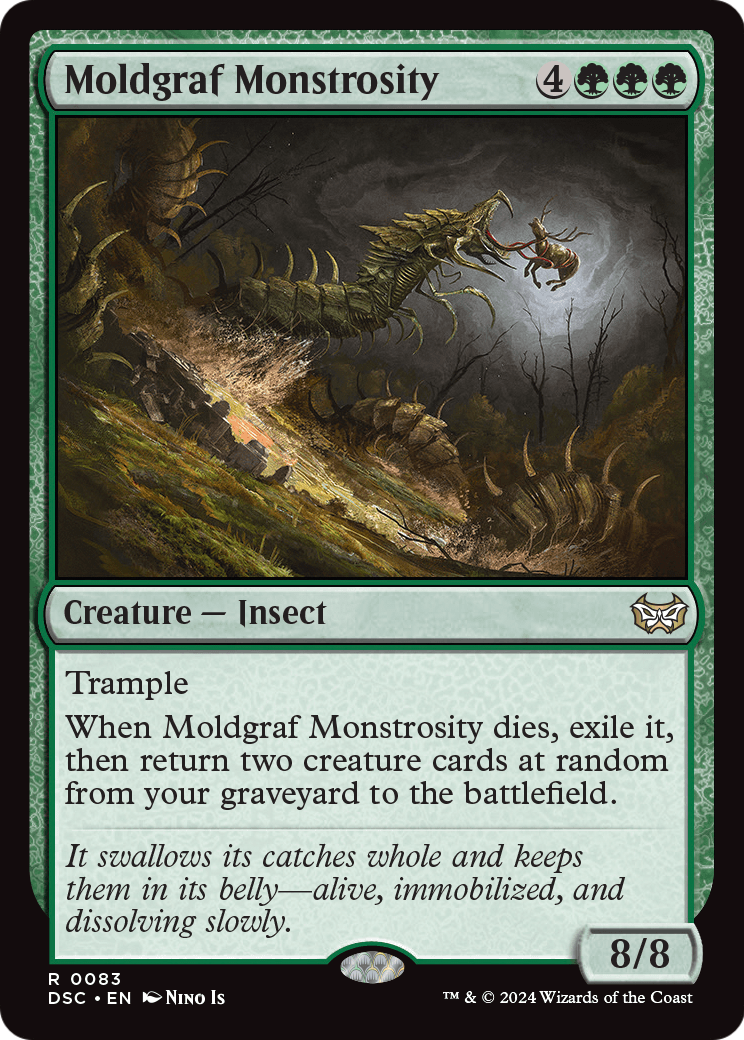 Moldgraf Monstrosity (DSC-083) [Duskmourn: House of Horror Commander]
