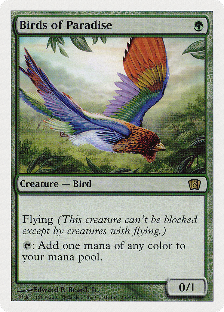 Birds of Paradise (8ED-233) [8th Edition]