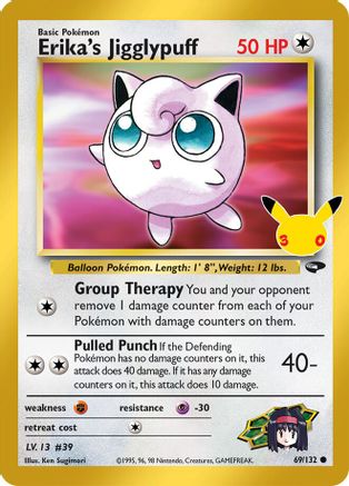 Erika's Jigglypuff (069) [ME 30th Celebration Classic Collection] Holofoil - Classic Collection