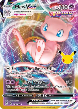 Mew VMAX (114) [ME 30th Celebration Classic Collection] Holofoil - Classic Collection