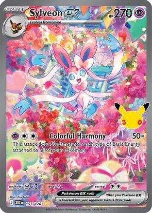 Sylveon ex (153/128) [ME 30th Celebration] Holofoil - Special Illustration Rare