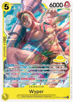 Wyper (Luffy Deck) (OP15-114) - Set Sail Deck Set
