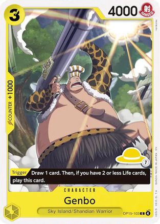 Genbo (Luffy Deck) (OP15-103) - Set Sail Deck Set