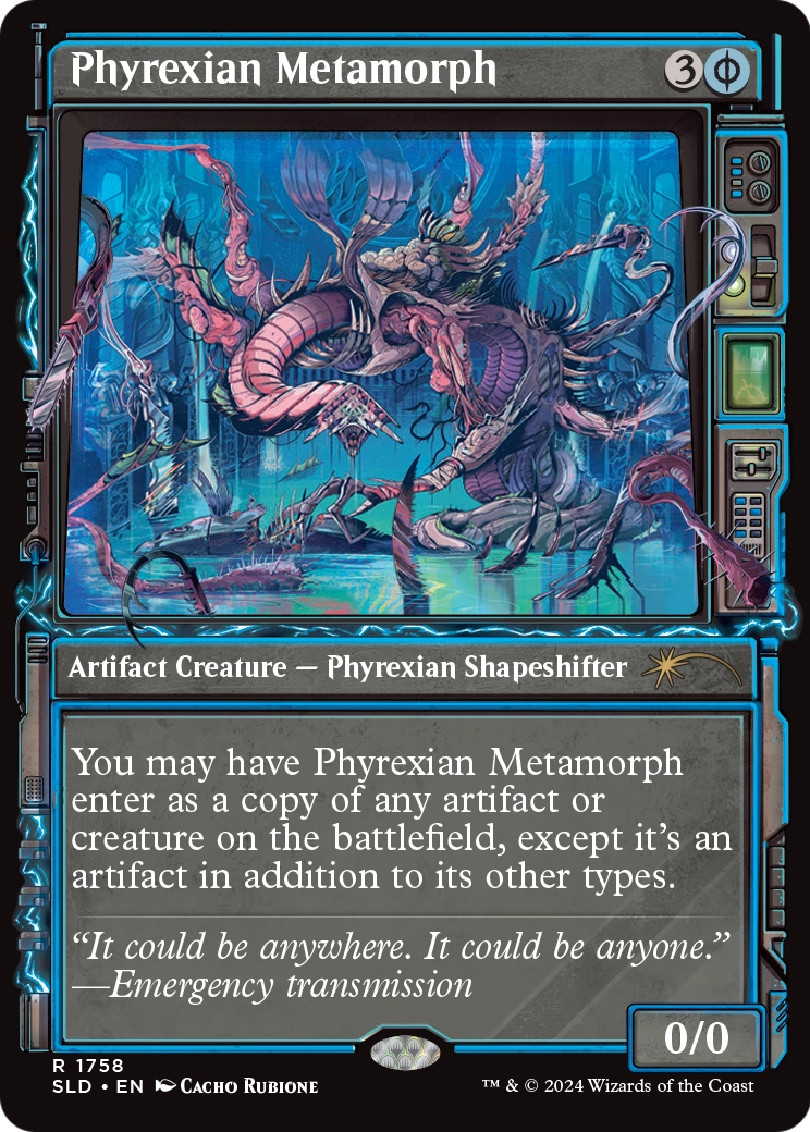 Phyrexian Metamorph (SLD-1758) (Showcase) [Secret Lair Drop]