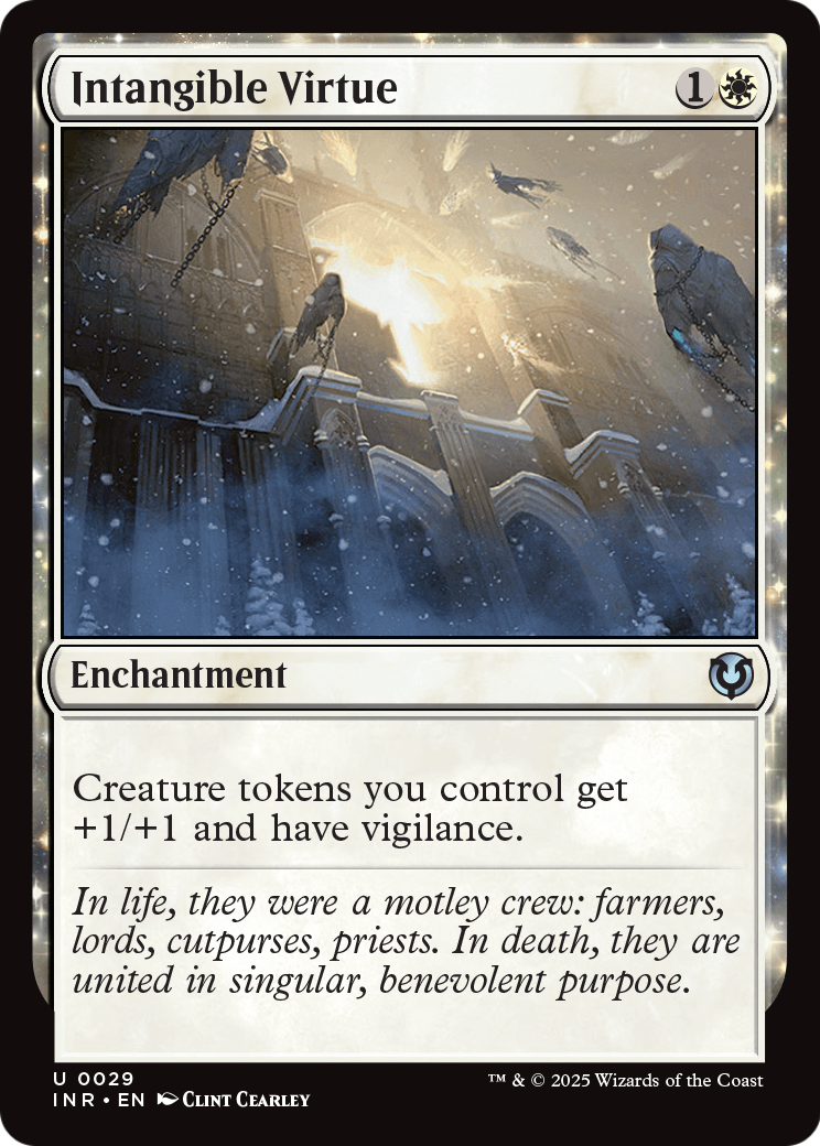 Intangible Virtue (INR-029) [Innistrad Remastered] Foil
