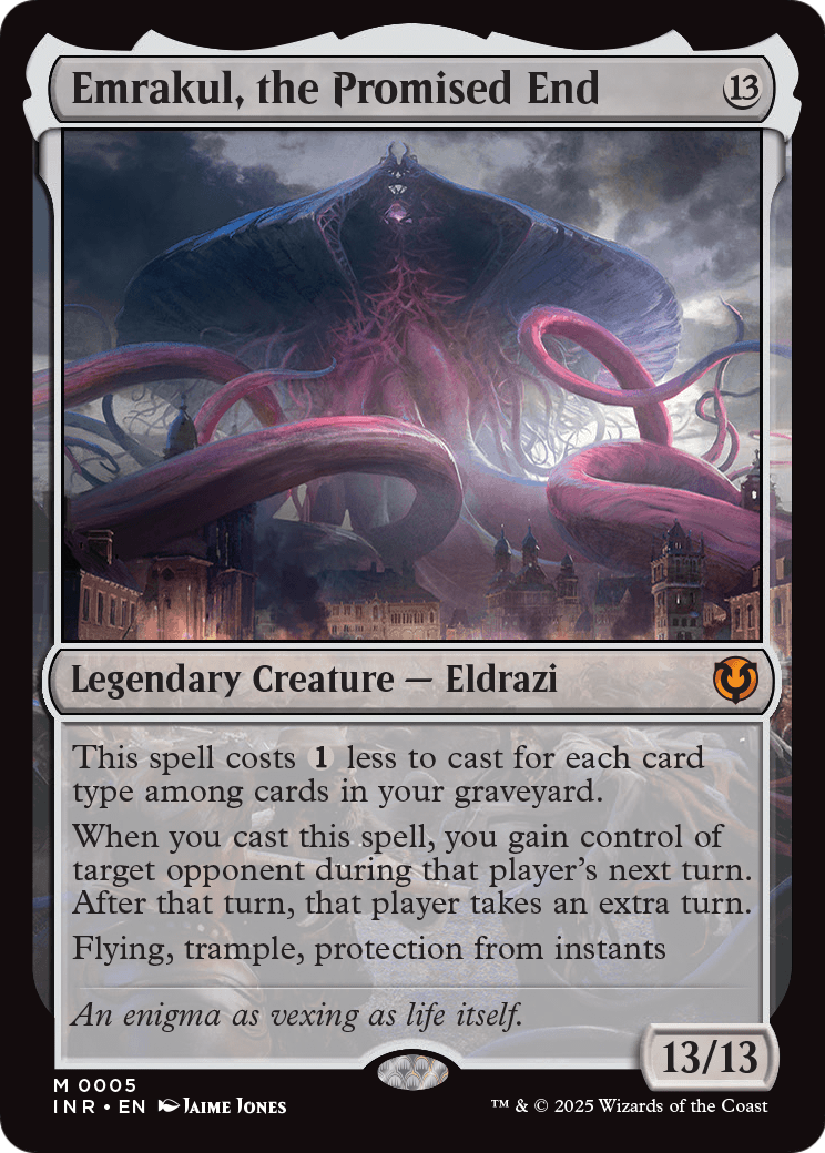 Emrakul, the Promised End (INR-005) [Innistrad Remastered] Foil