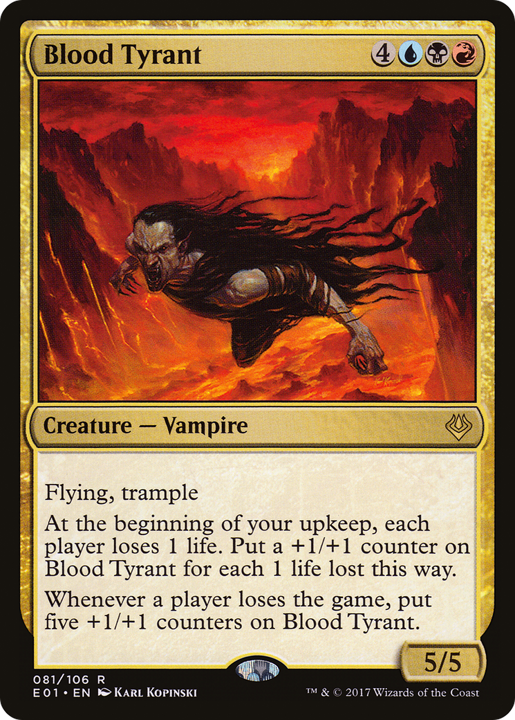 Blood Tyrant (AC2-081) [Archenemy: Nicol Bolas]