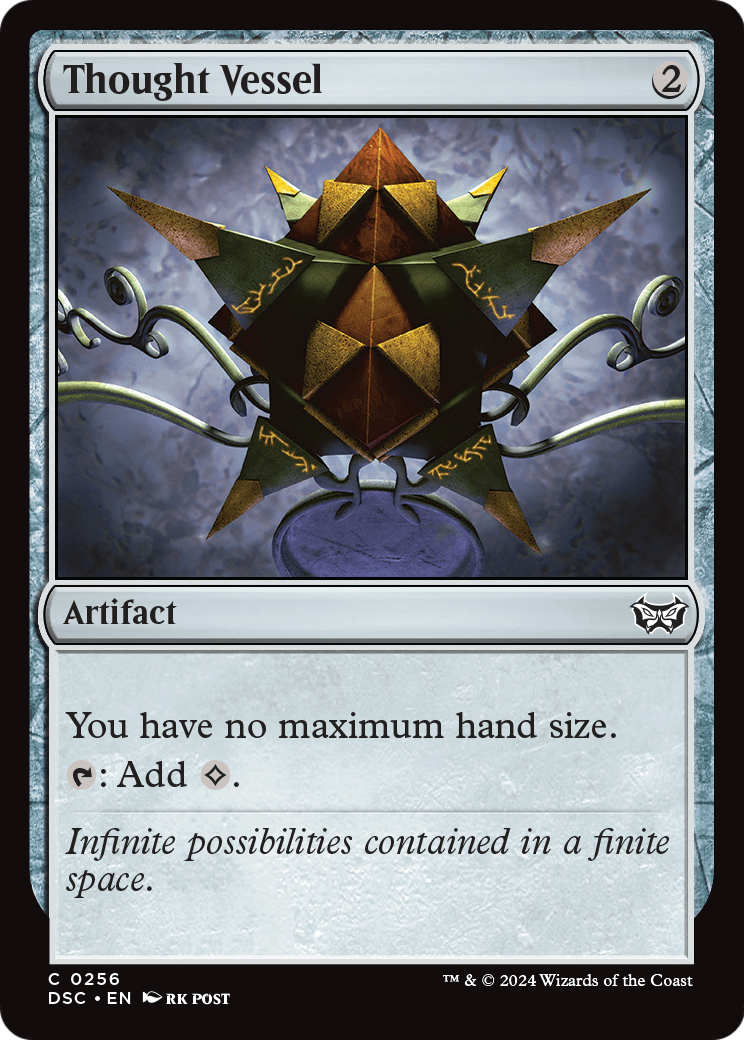 Thought Vessel (DSC-256) [Duskmourn: House of Horror Commander]