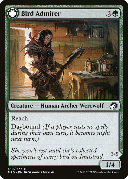 Bird Admirer (MID-169) [Innistrad: Midnight Hunt]