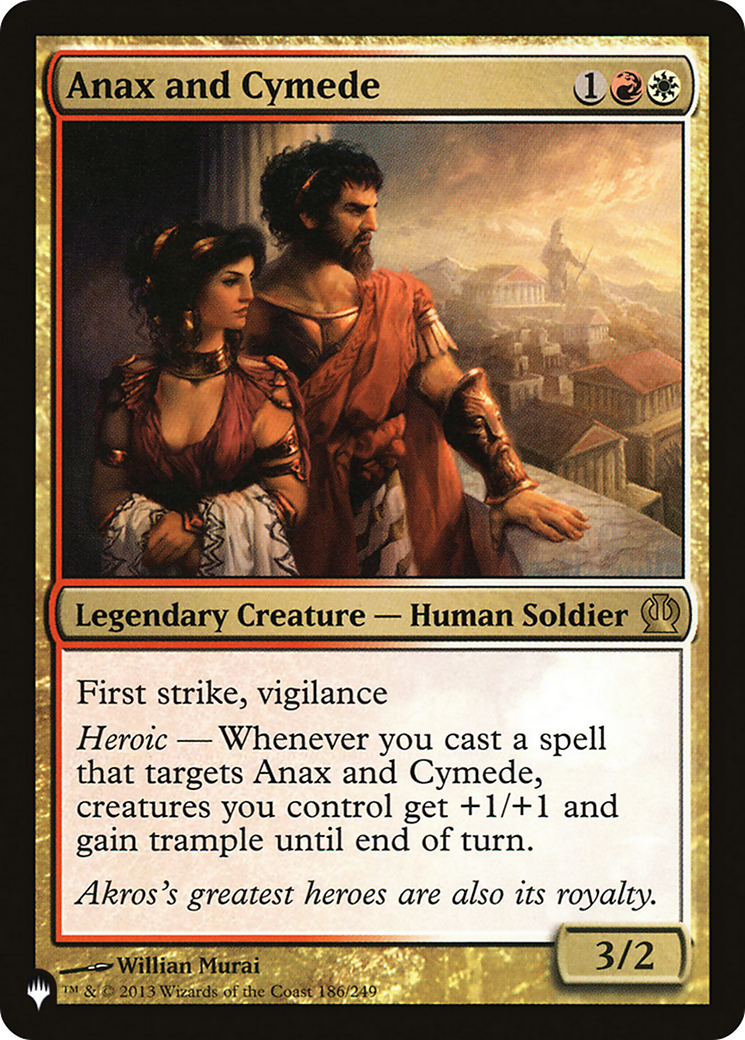 Anax and Cymede (LIST-THS-186) [The List]