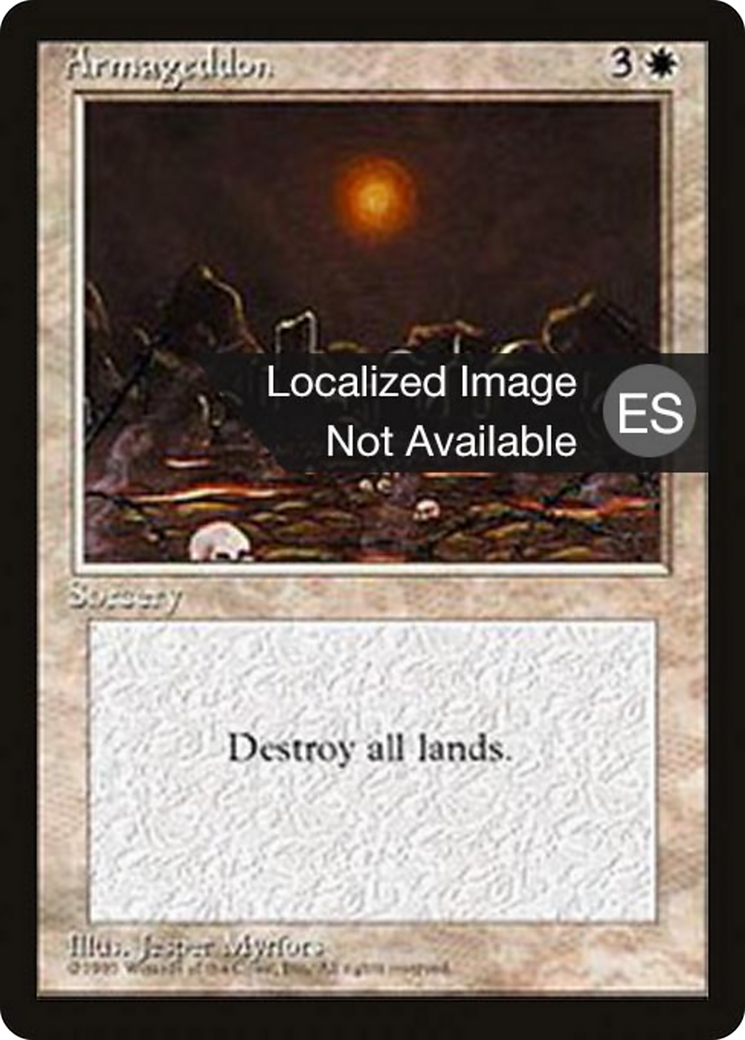 Armageddon (4BB-255) [Fourth Edition Foreign Black Border]