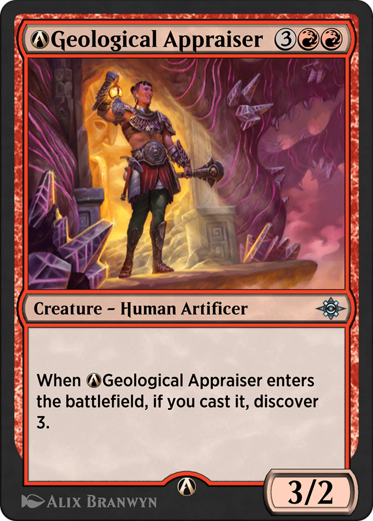 A-Geological Appraiser (LCI-A-150E) [The Lost Caverns of Ixalan]