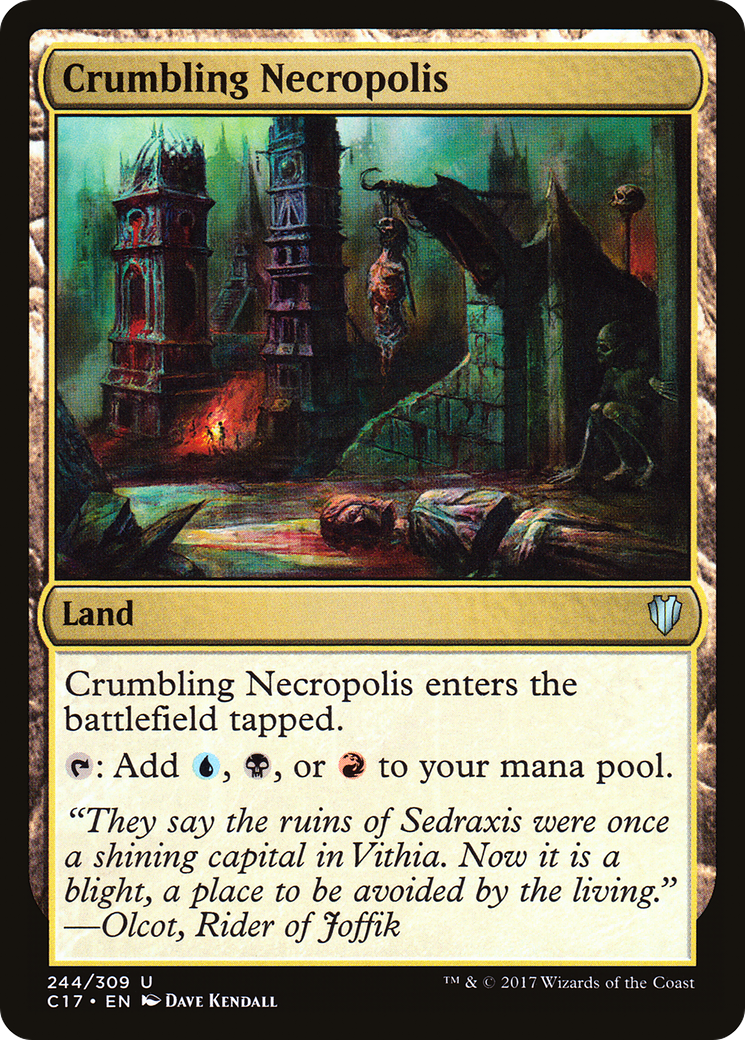 Crumbling Necropolis (C17-244) [Commander 2017]