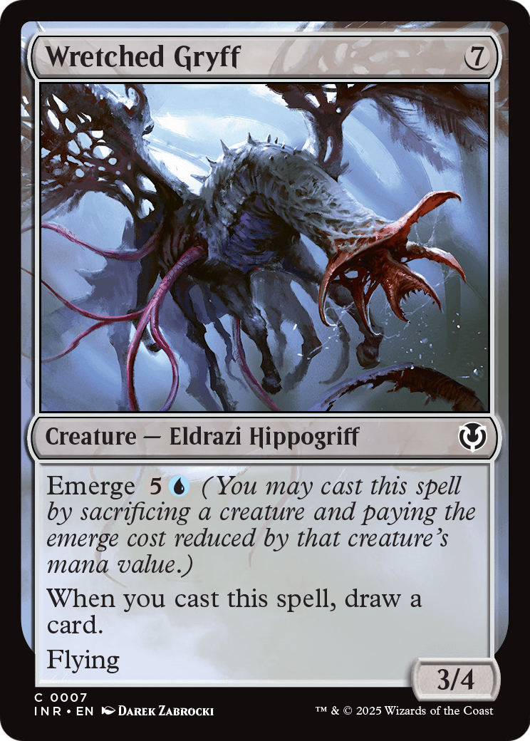 Wretched Gryff (INR-007) [Innistrad Remastered] Foil