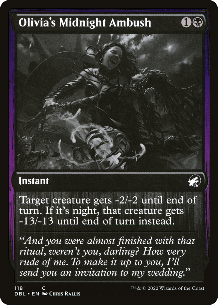 Olivia's Midnight Ambush (DBL-118) [Innistrad: Double Feature]