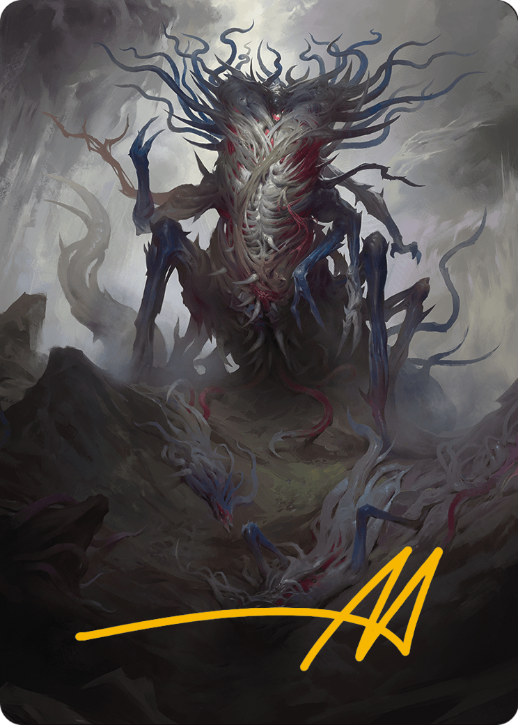 Azlask, the Swelling Scourge // Azlask, the Swelling Scourge (AMH3-025) (Borderless) [Modern Horizons 3 Art Series]