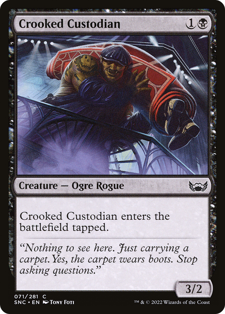 Crooked Custodian (SNC-071) [Streets of New Capenna]
