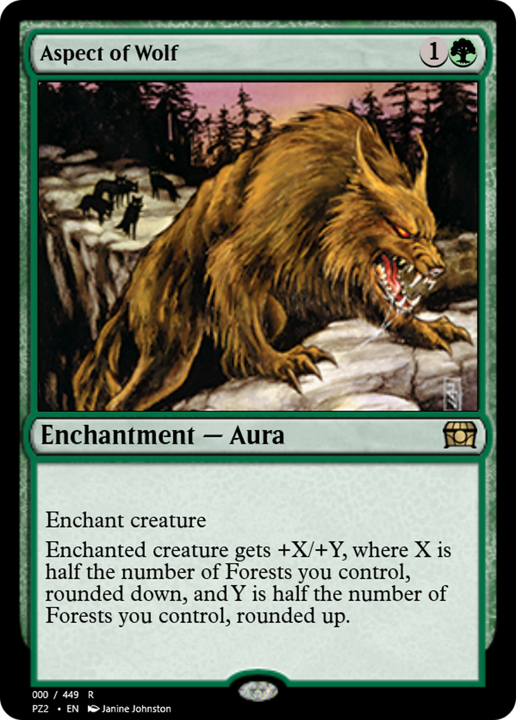 Aspect of Wolf (PZ2-65819) [Treasure Chest]