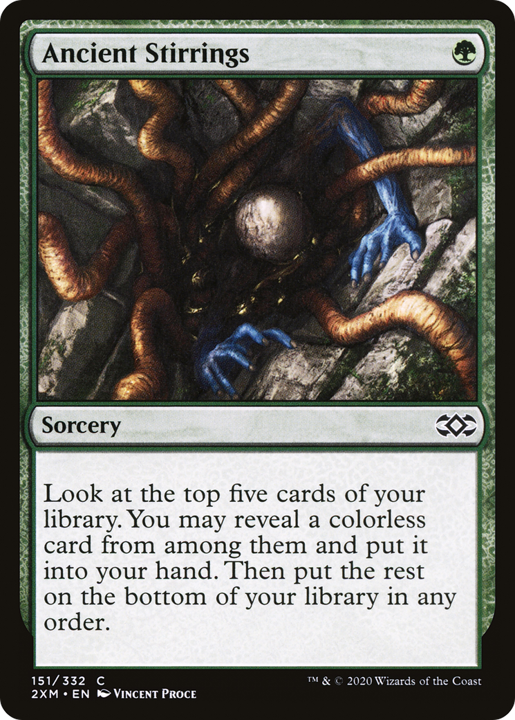 Ancient Stirrings (2XM-151) [Double Masters] Foil