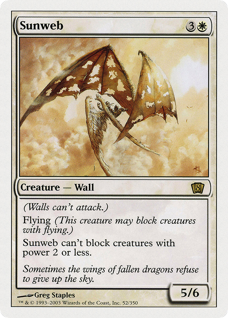 Sunweb (8ED-052) [8th Edition] Foil