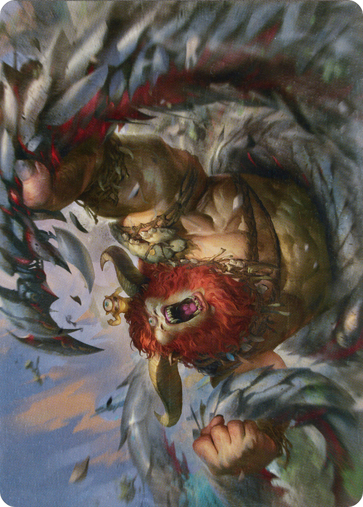 Borborygmos and Fblthp // Borborygmos and Fblthp (AMOM-042) (Borderless) [March of the Machine Art Series]