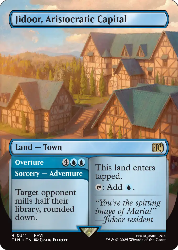 Jidoor, Aristocratic Capital (Borderless) (FIN-311) [FINAL FANTASY]