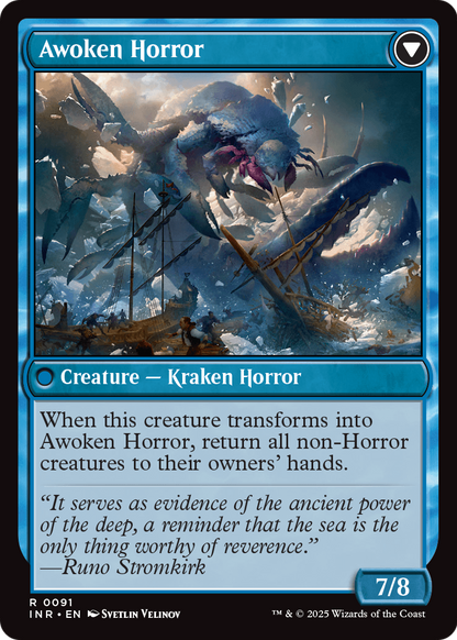 Thing in the Ice (INR-091) [Innistrad Remastered]