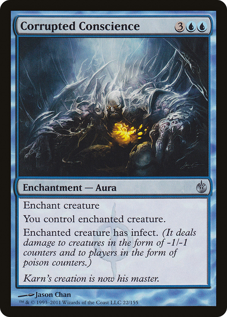 Corrupted Conscience (MBS-022) [Mirrodin Besieged] Foil