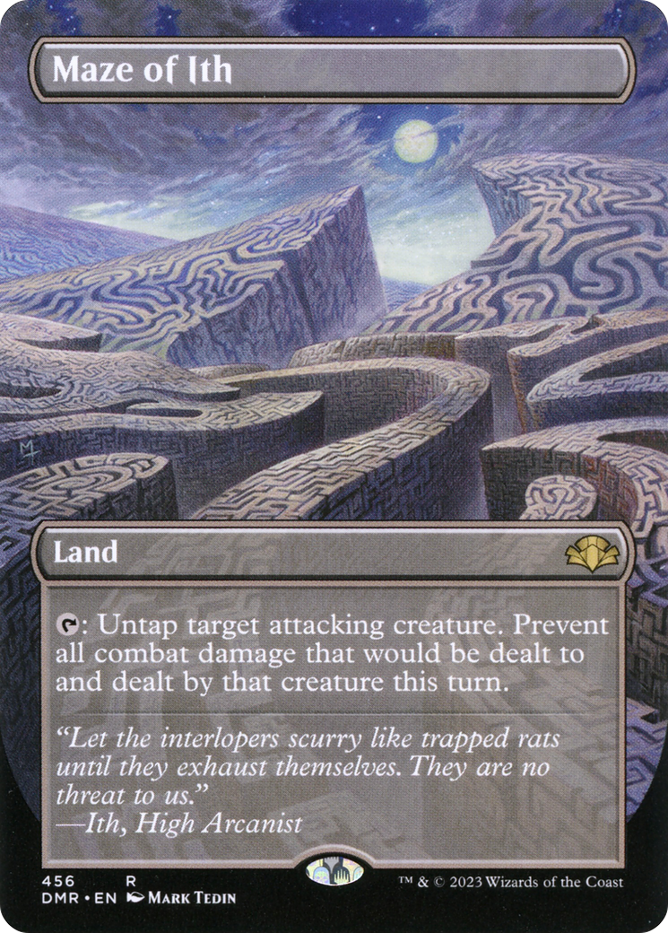 Maze of Ith (Borderless) (DMR-456) [Dominaria Remastered]
