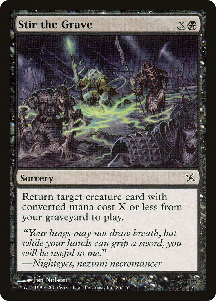 Stir the Grave (BOK-085) [Betrayers of Kamigawa]
