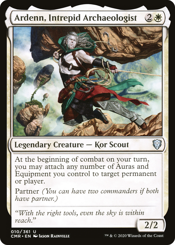 Ardenn, Intrepid Archaeologist (CMR-010) [Commander Legends] Foil