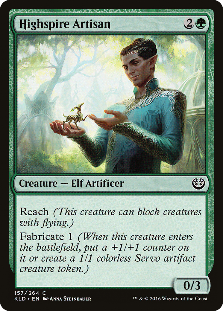Highspire Artisan (KLD-157) [Kaladesh] Foil