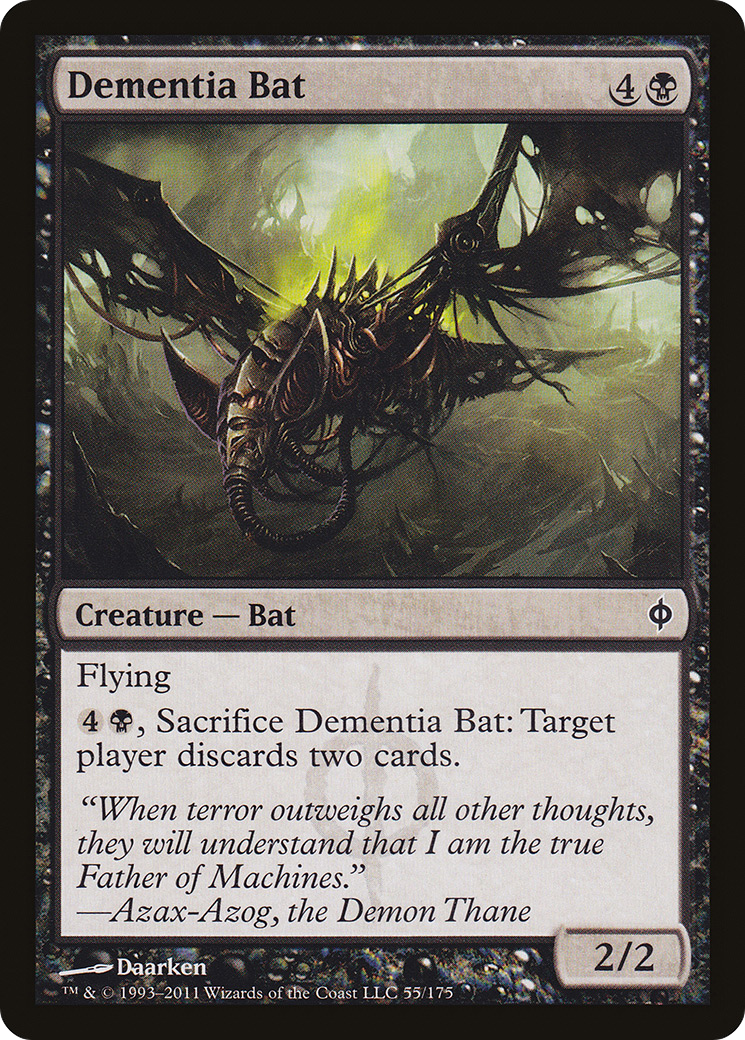 Dementia Bat (NPH-055) [New Phyrexia]