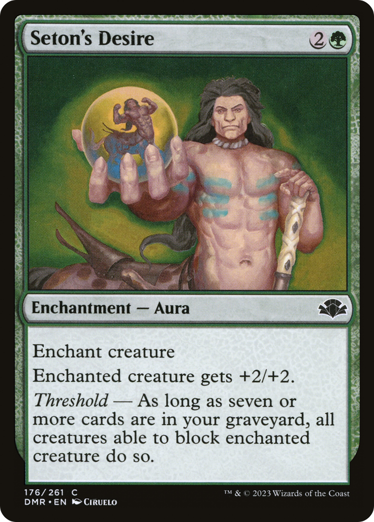 Seton's Desire (DMR-176) [Dominaria Remastered]