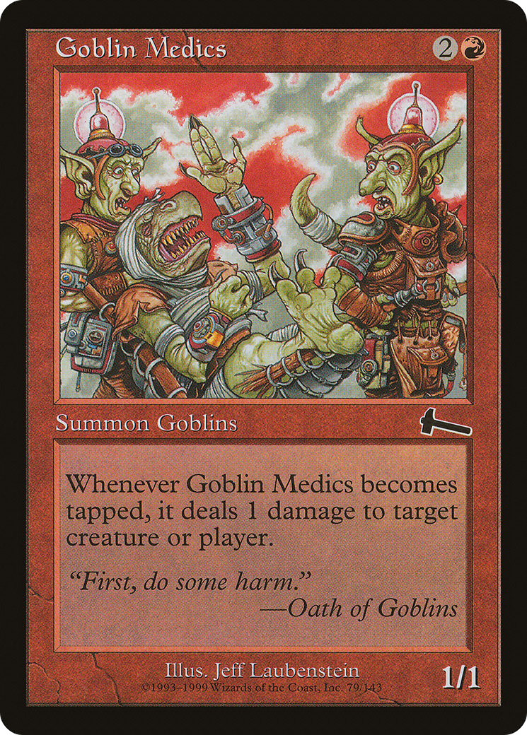 Goblin Medics (ULG-079) [Urza's Legacy] Foil
