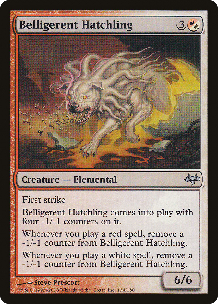 Belligerent Hatchling (EVE-134) [Eventide]
