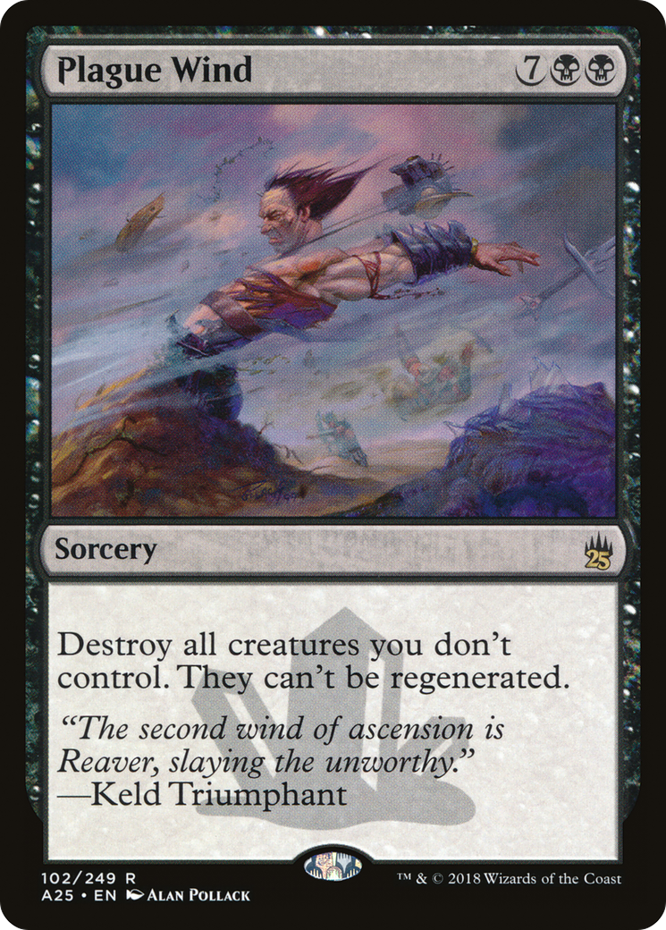 Plague Wind (A25-102) [Masters 25] Foil